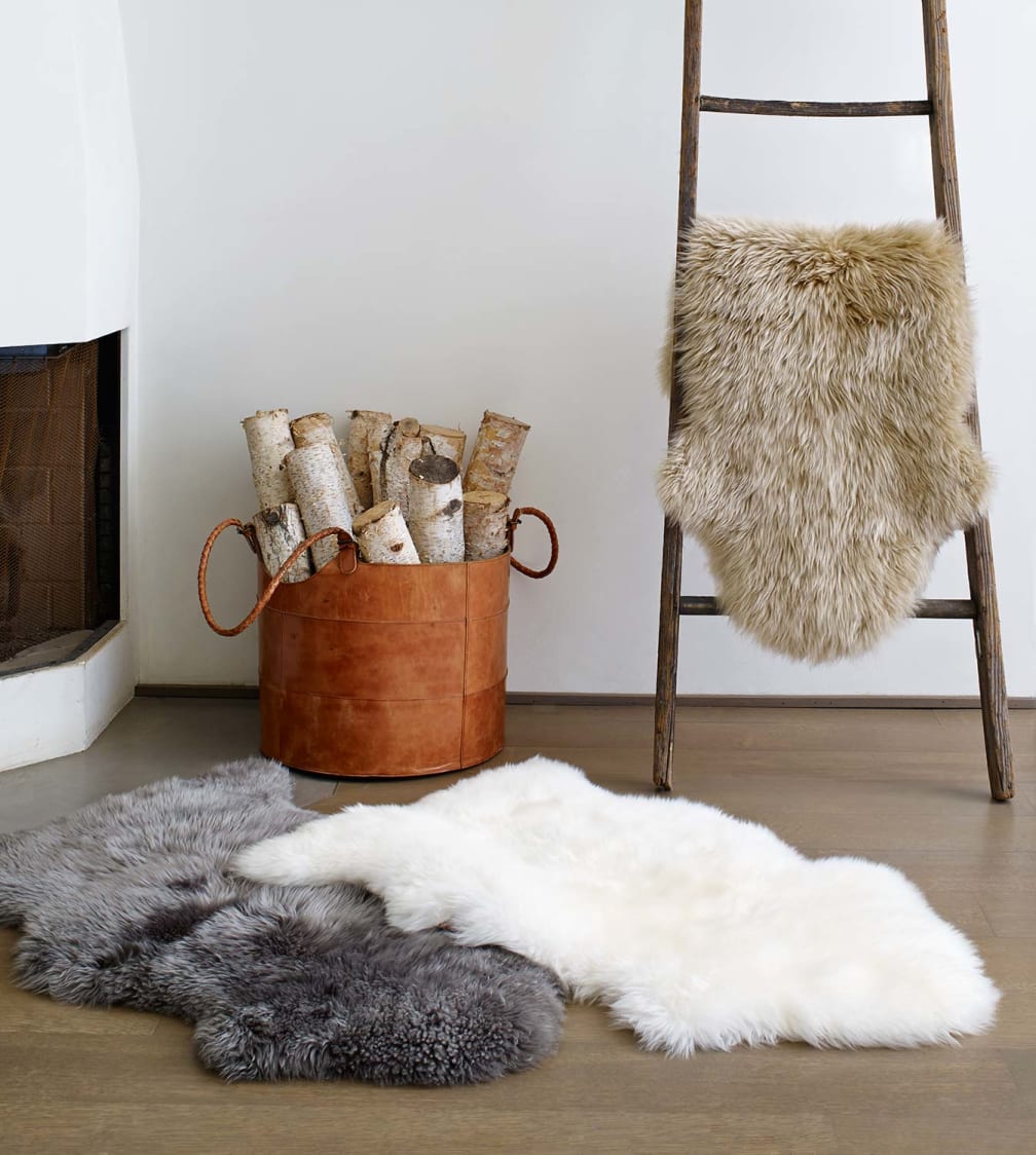 Ugg sheepskin shop rug